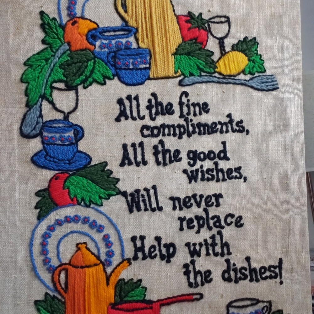 Handmade Kitchen Art / Sign